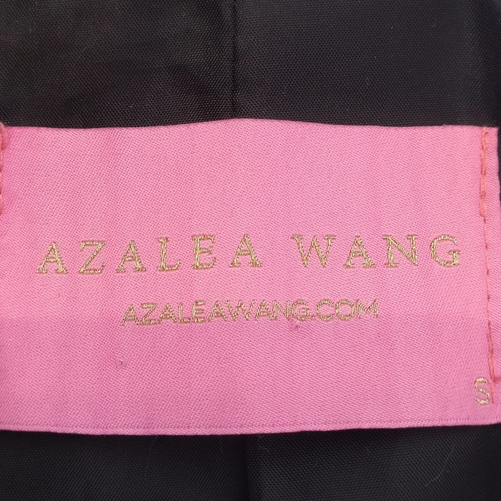 NWOT AZALEA WANG ANWAR BLACK FLOWER MOTO STUDDED JACKET SIZE S - Picture 13 of 16